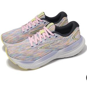 Brooks Multicolor Athletic Shoes with Pink and Yellow Accents